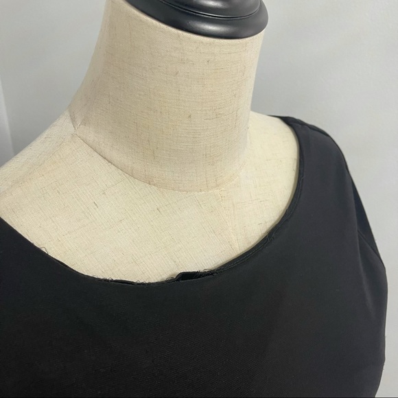 # Windsor All Black Stretchy Long Sleeves Revealing Back & Side With Straps NWT - Picture 12 of 16